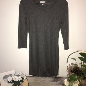 Sweater Dress Gray